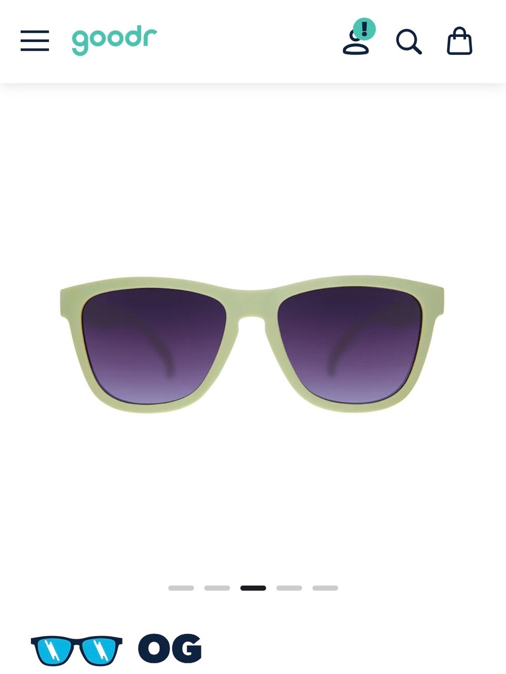 goodr sunglasses OG | Dawn of a New Sage 🕶️